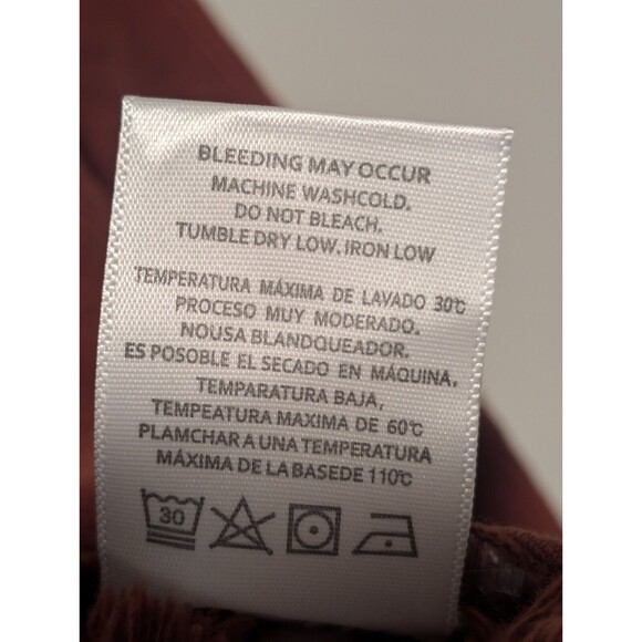 NWT Hidden Jeans Women's Crop Corduroy Jacket Orange Size Small $98 MSRP - Picture 14 of 14